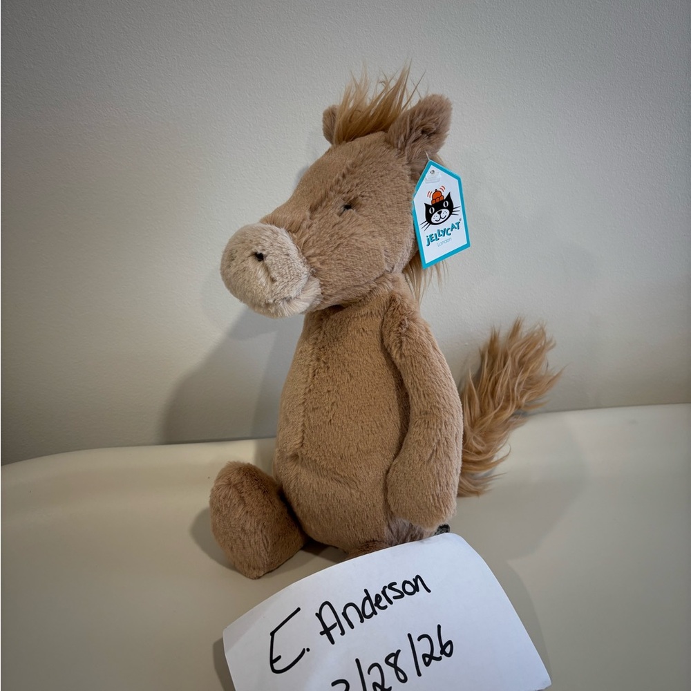 NWT medium bashful pony Jellycat